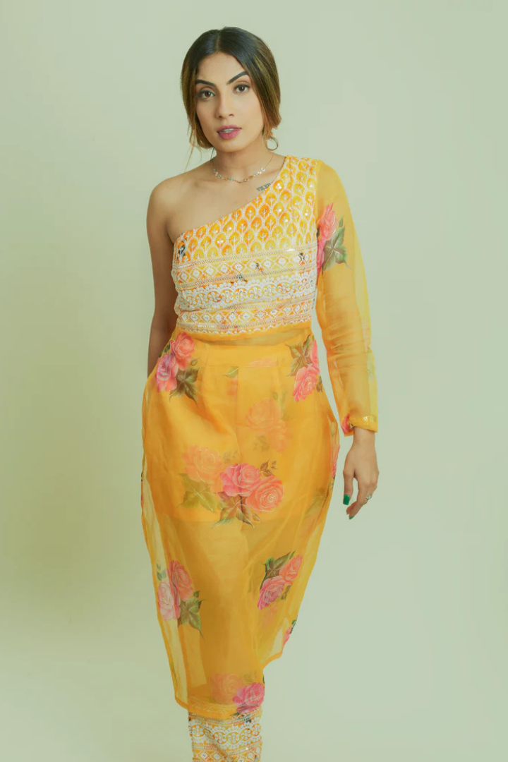 Buy Orchid Floral Kurta and Pant Set