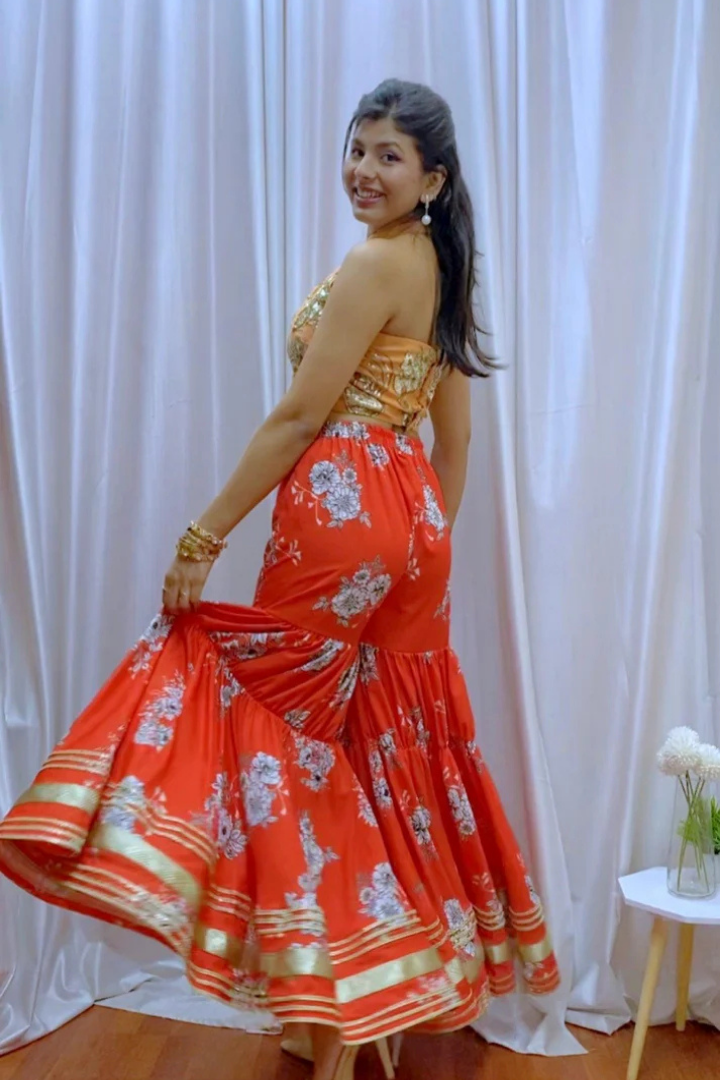 Designer Kurta Sharara