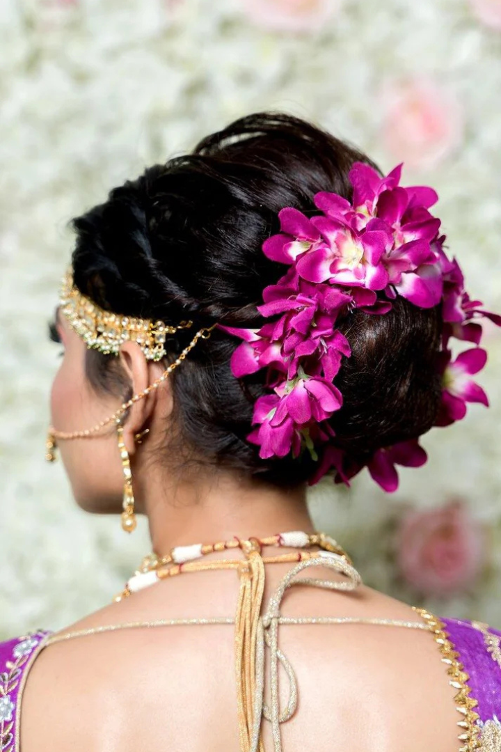 Purple Silk Lehenga