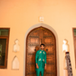 Majestic Falcon Green Indowestern