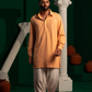 Laalah Peach Sequin Patiala Set