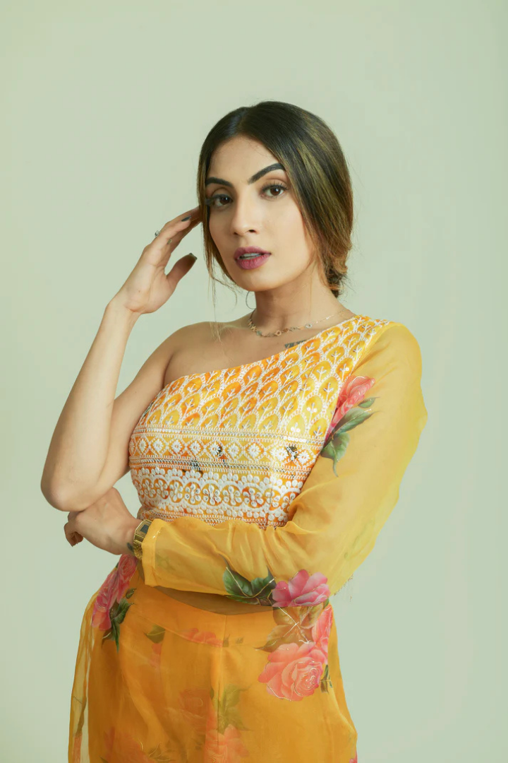 Buy Orchid Floral Kurta and Pant Set