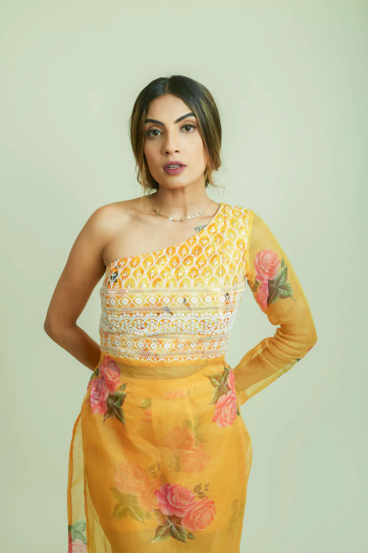 Buy Orchid Floral Kurta and Pant Set