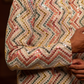 White Rainbow Print Kurta