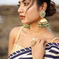 Black And Cream Printed Saree - Kzari - The Design Studio