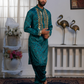 Pine Green Mirror Salwar Set