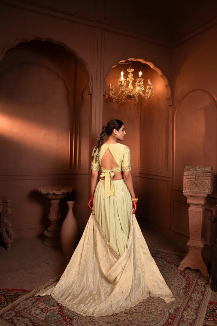 Tammanna Lehja Georgette Lehenga