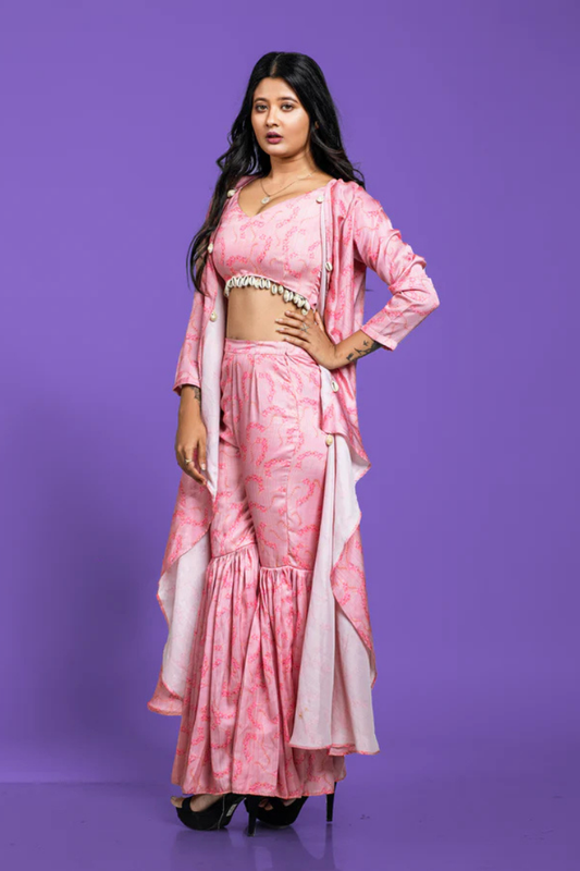 Palazzo Jacket Indo-Western
