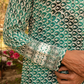 Refreshing Mint Shibori Kurta