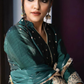 Dark Rama Green Kurta Sharara And Dupatta