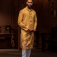 Amber Sparrow Mirror Work Kurta - Cotton Blend