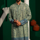 Light Blue Impression Kurta