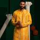 Mellow Yellow Batik Kurta