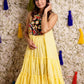 Yellow Ruffle Frock