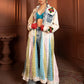 Boricha Denim and Georgette Fusion Ensemble