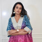 Bhandhani Mirror Kaftan Kurta With Pant