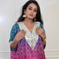 Bhandhani Mirror Kaftan Kurta With Pant