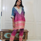 Bhandhani Mirror Kaftan Kurta With Pant