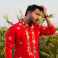 Laal Kasab Embroidery Kurta
