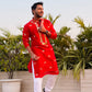 Laal Kasab Embroidery Kurta
