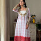 Laal Gulab Mirror Kurta Pant