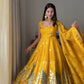 Surajmukhi Peacock Anarkali