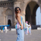Buy Colorful White Kurti's Tube
