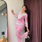 Pink Luckhnavi Cordset