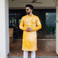 Daffodil Gota Mens kurta