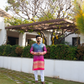 The Prussian Shaded Blue and Pink Kurta