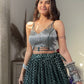 Odette Crop Top and Lehenga