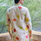 White Multi Flower Embroidered Tissue Kurta