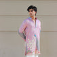Rose Purple Rangeela Mor Kurta With Koti