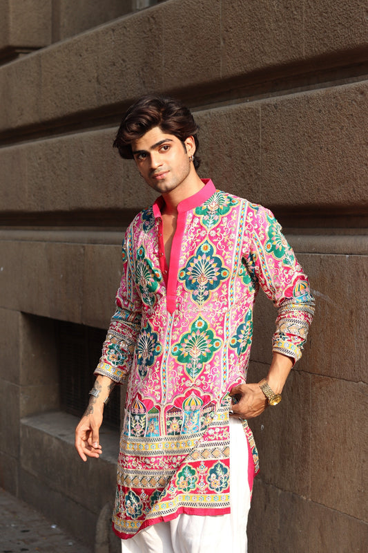 RajaRani Pink Kurta