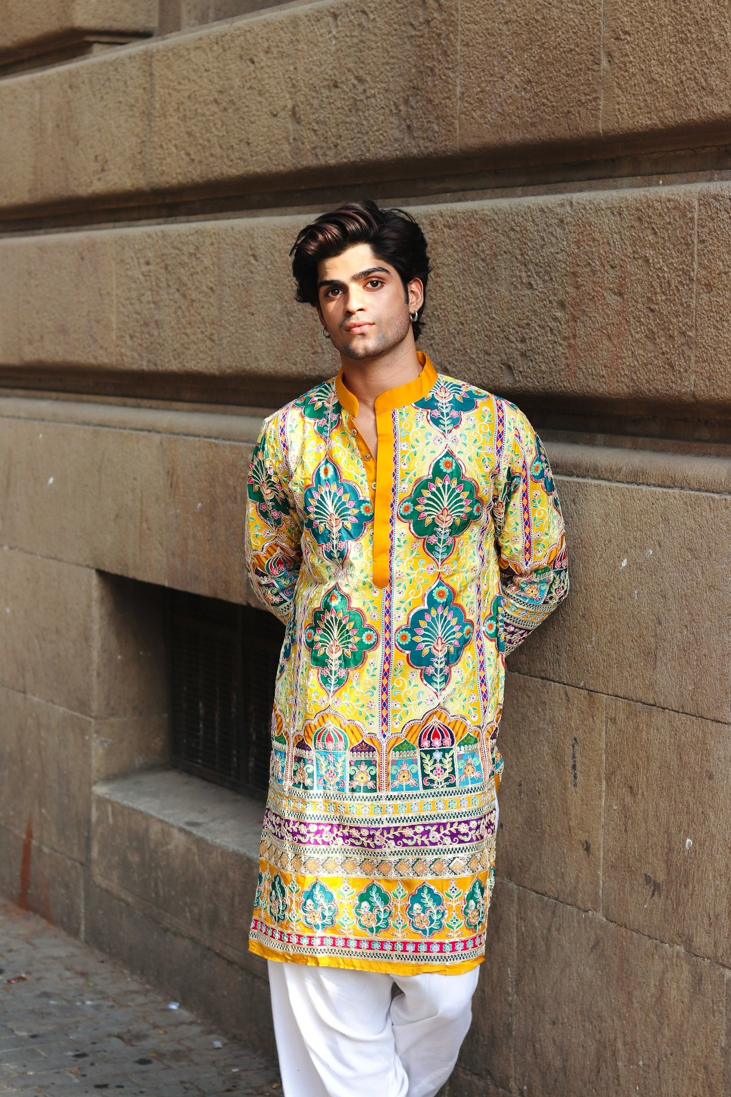 RajaRani Yellow Kurta