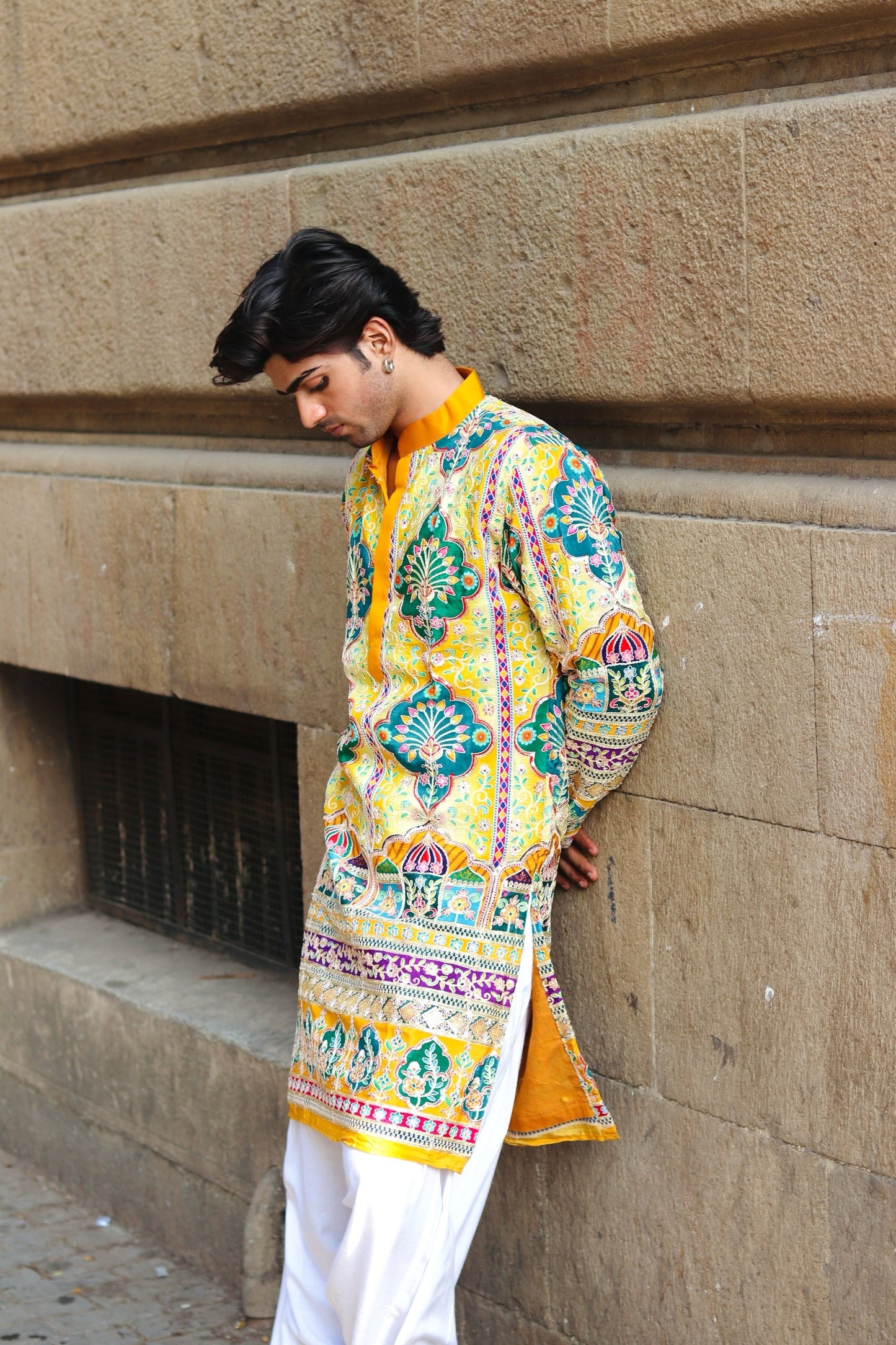 RajaRani Yellow Kurta