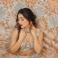 Peach All Over Worked Embroidery Lehenga