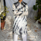 Phoenix Gray Mirror-Embroidered Chanderi Silk Kurta