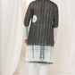 Black Mirror intricate Kurta