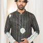 Black Mirror intricate Kurta