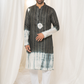 Black Mirror intricate Kurta
