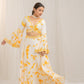 Whimsical Ruffle Crop Top and Lehenga Set