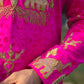 Rani Pink Hathi Ghoda Kurta