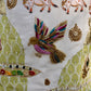 White salt cream multicolour embrioder kurta