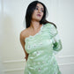 Pistachio Green Mirror Sharara Kurta